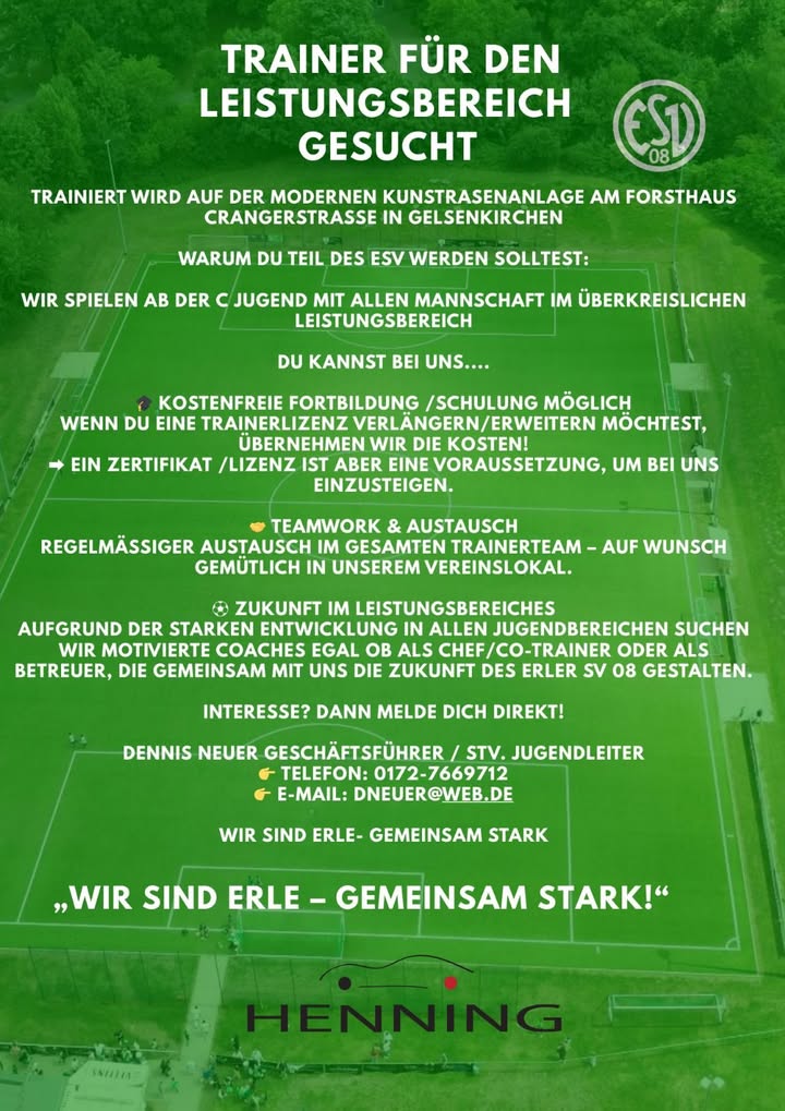 Erler SV 08 - Jugendabteilung